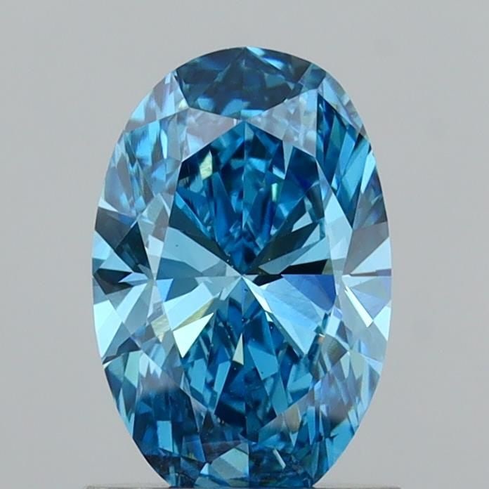 Loose Diamond - OVAL 1.07ct Fancy Vivid Blue VS1: Loose Diamond - OVAL 1.07ct Fancy Vivid Blue VS1 Source: This is a real non-mined Diamond that has been grown in a lab Shape: OVAL Carats: 1.07 Color: Fancy Vivid Blue Certification: IGI Video: