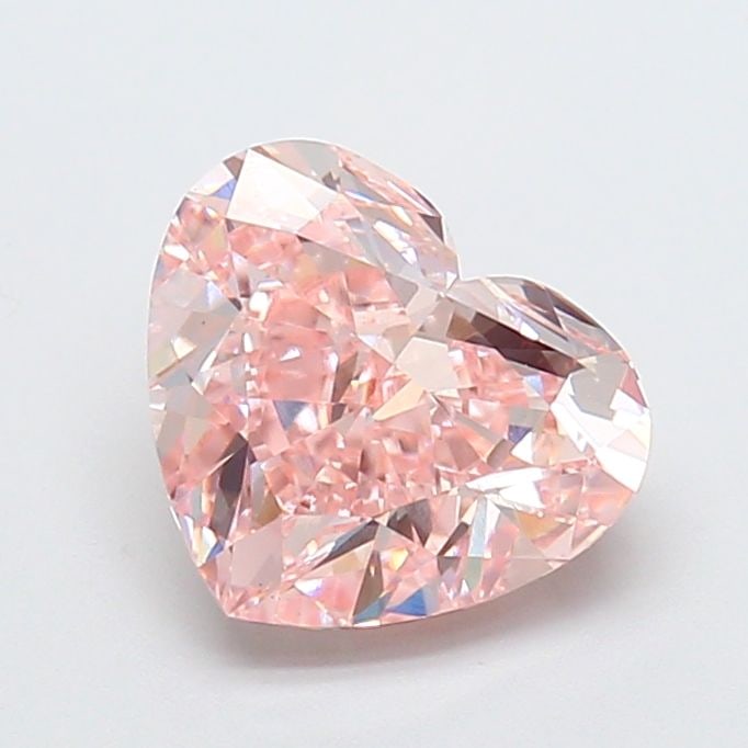 Loose Diamond - HEART 2.53ct Fancy Intense Pink VVS2: Loose Diamond - HEART 2.53ct Fancy Intense Pink VVS2 Source: This is a real non-mined Diamond that has been grown in a lab Shape: HEART Carats: 2.53 Color: Fancy Intense Pink Certification: IGI Video: