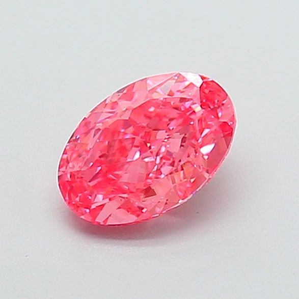 Loose Diamond - OVAL 1.25ct Fancy Vivid Pink VVS2: Loose Diamond - OVAL 1.25ct Fancy Vivid Pink VVS2 Source: This is a real non-mined Diamond that has been grown in a lab Shape: OVAL Carats: 1.25 Color: Fancy Vivid Pink Certification: IGI Video: