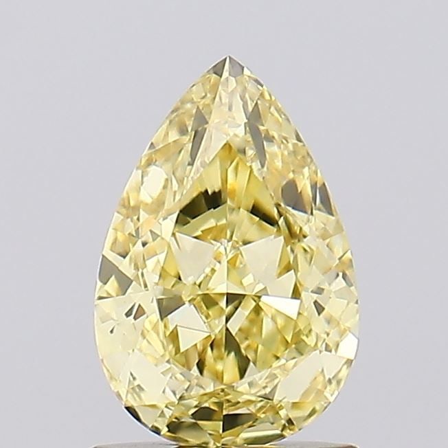 Loose Diamond - PEAR 1.16ct Fancy Intense Yellow VS1: Loose Diamond - PEAR 1.16ct Fancy Intense Yellow VS1 Source: This is a real non-mined Diamond that has been grown in a lab Shape: PEAR Carats: 1.16 Color: Fancy Intense Yellow Certification: IGI Video