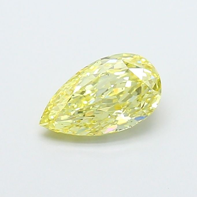 Loose Diamond - PEAR 1.05ct Fancy Intense Yellow VS1: Loose Diamond - PEAR 1.05ct Fancy Intense Yellow VS1 Source: This is a real non-mined Diamond that has been grown in a lab Shape: PEAR Carats: 1.05 Color: Fancy Intense Yellow Certification: IGI Video