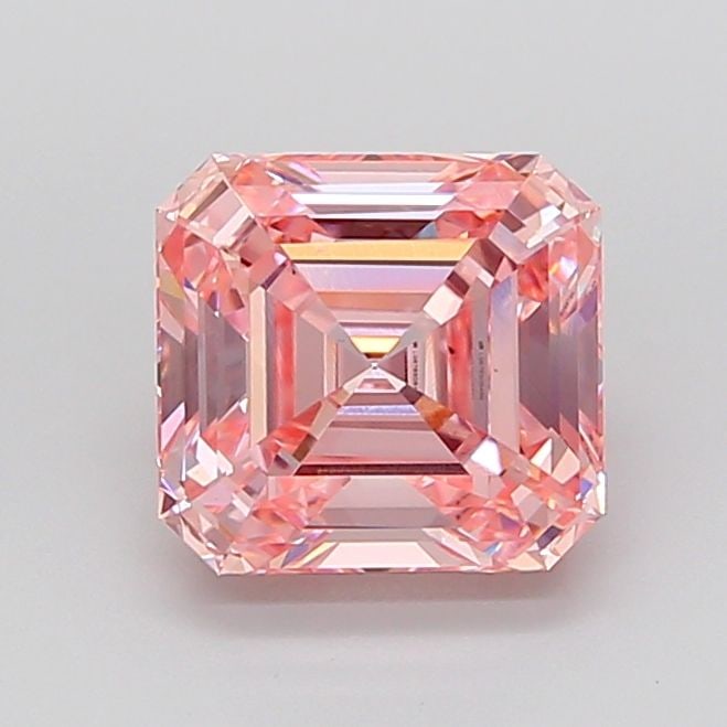 Loose Diamond - EMERALD 3.72ct Fancy Intense Pink VS2: Loose Diamond - EMERALD 3.72ct Fancy Intense Pink VS2 Source: This is a real non-mined Diamond that has been grown in a lab Shape: EMERALD Carats: 3.72 Color: Fancy Intense Pink Certification: IGI Vid
