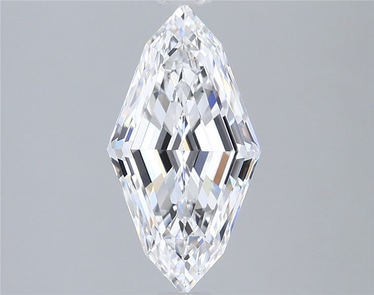 Loose Diamond - MARQUISE STEP CUT 2.02ct D VVS2: Loose Diamond - MARQUISE STEP CUT 2.02ct D VVS2 Source: This is a real non-mined Diamond that has been grown in a lab Shape: MARQUISE STEP CUT Carats: 2.02 Color: D Clarity: VVS2 Certification: IGI Co