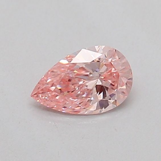 Loose Diamond - PEAR 0.16ct Fancy Vivid Pink VS2: Loose Diamond - PEAR 0.16ct Fancy Vivid Pink VS2 Source: This is a real non-mined Diamond that has been grown in a lab Shape: PEAR Carats: 0.16 Color: Fancy Vivid Pink Certification: IGI Additional im