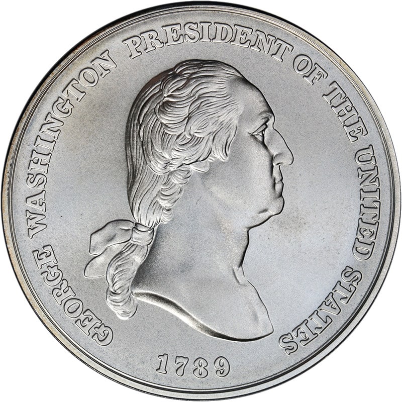 U.S. Mint George Washington Presidential Silver Medal 1 oz .999 OGP COA (1 of 3)