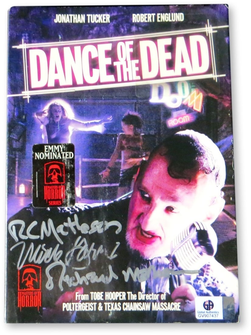 Dance of the Dead Signed DVD Cover Authenticated by Global Authentics (1 of 3)