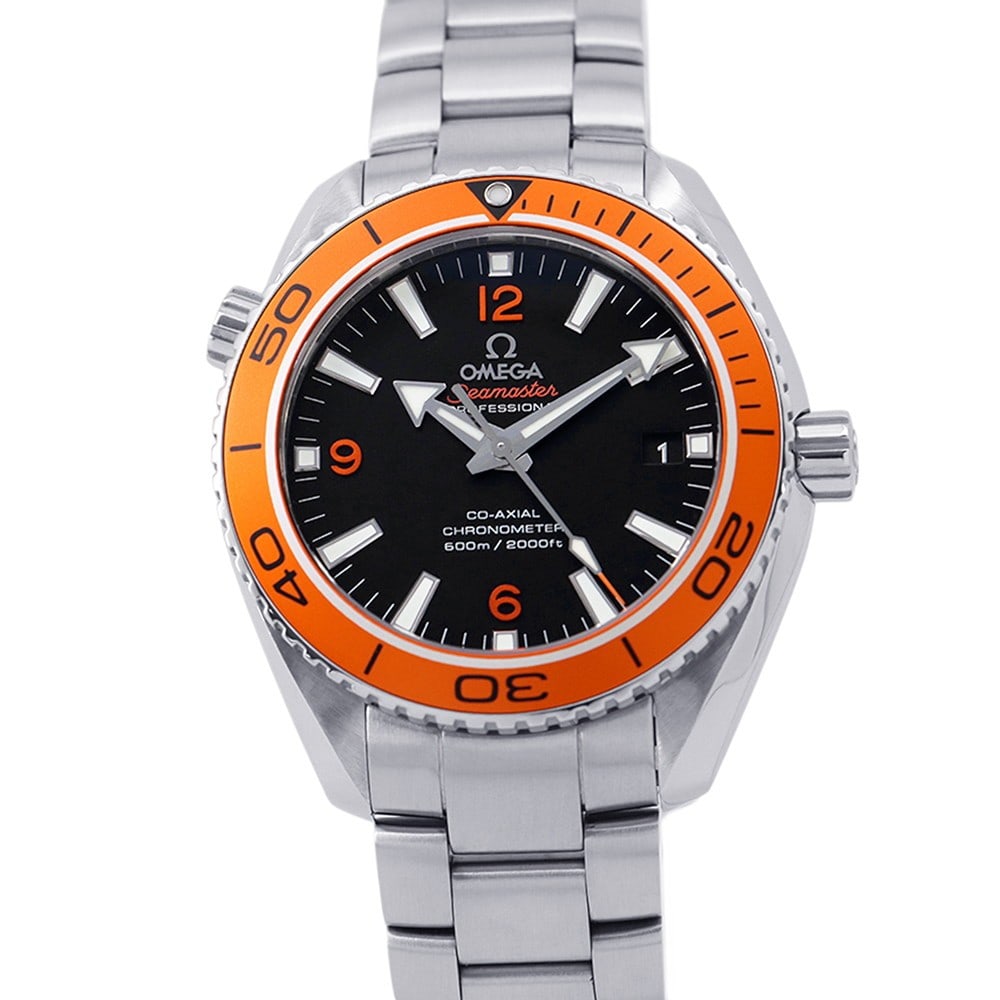 OMEGA Planet Ocean Co-Axial Men's Seamaster Wristwatch 232.30.42.21.01.002: OMEGA Planet Ocean Co-Axial Men's Seamaster Wristwatch 232.30.42.21.01.002 This is an OMEGA Seamaster Planet Ocean Co-Axial wristwatch designed for men. The watch is Swiss-made and is in pre-owned con
