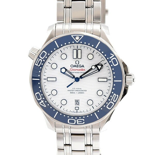 OMEGA Tokyo Olympics 2020 Seamaster Diver 300 Wristwatch 522.30.42.20.04.001: OMEGA Tokyo Olympics 2020 Seamaster Diver 300 Wristwatch 522.30.42.20.04.001 This OMEGA Seamaster Diver 300 wristwatch is a men's timepiece crafted in Switzerland. It is the Tokyo Olympics 2020 editio