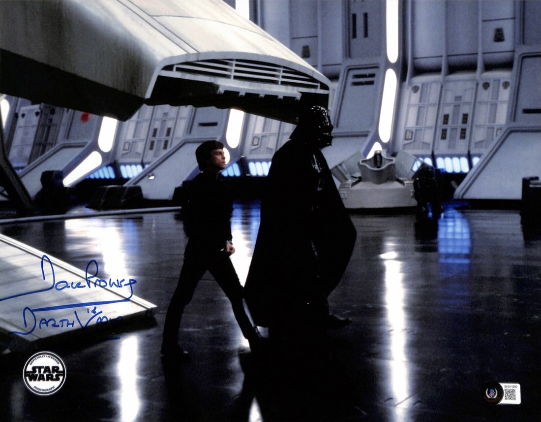 Beckett Certified 11x14 David Prowse Darth Vader Signed Photo (1 of 1)
