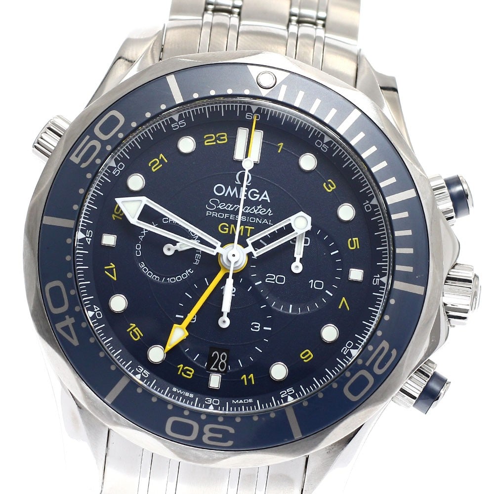 Omega Seamaster Diver 300m GMT Chronograph Automatic Wristwatch (1 of 6)