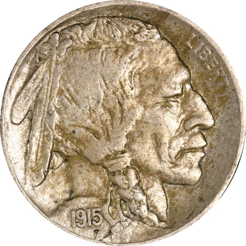 1915 Denver Buffalo Nickel Choice+ (1 of 2)