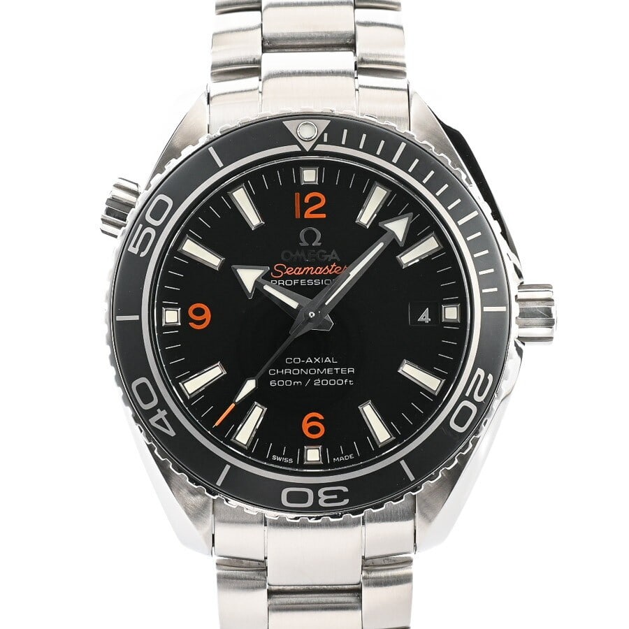 OMEGA Planet Ocean Men's Seamaster Wristwatch 232.30.42.21.01.003: OMEGA Planet Ocean Men's Seamaster Wristwatch 232.30.42.21.01.003 This is an OMEGA Seamaster Planet Ocean 232.30.42.21.01.003 wristwatch designed for men. It is a pre-owned Swiss-made timepiece, known