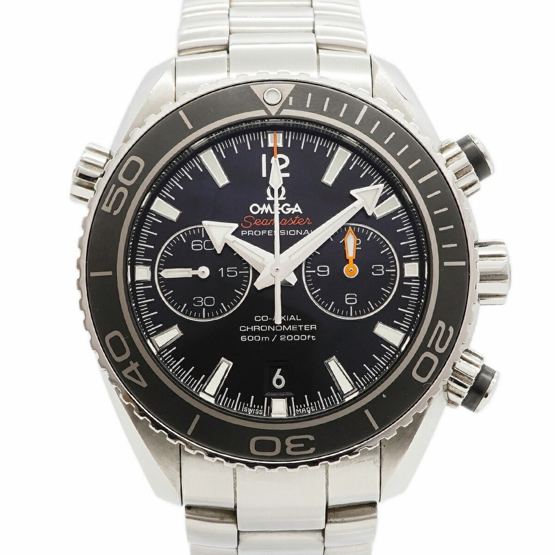 OMEGA Planet Ocean Men's Seamaster Wristwatch 232.30.46.51.01.001: OMEGA Planet Ocean Men's Seamaster Wristwatch 232.30.46.51.01.001 This is a pre-owned OMEGA Seamaster Planet Ocean men's wristwatch, model 232.30.46.51.01.001. It is a Swiss-made timepiece designed fo