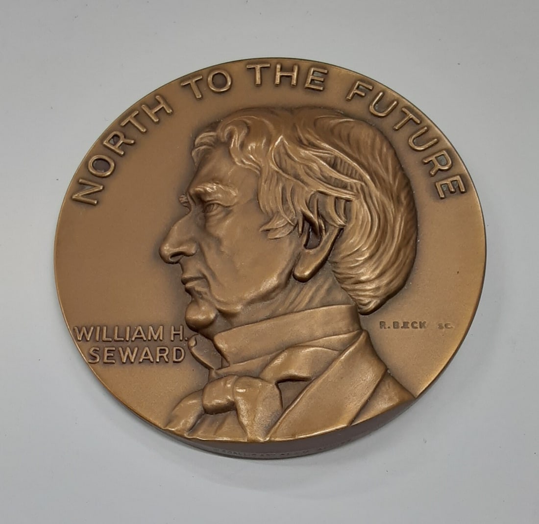 Alaska Purchase Centennial 1967 Bronze Commemorative Medal by Medallic Art Co. (1 of 5)