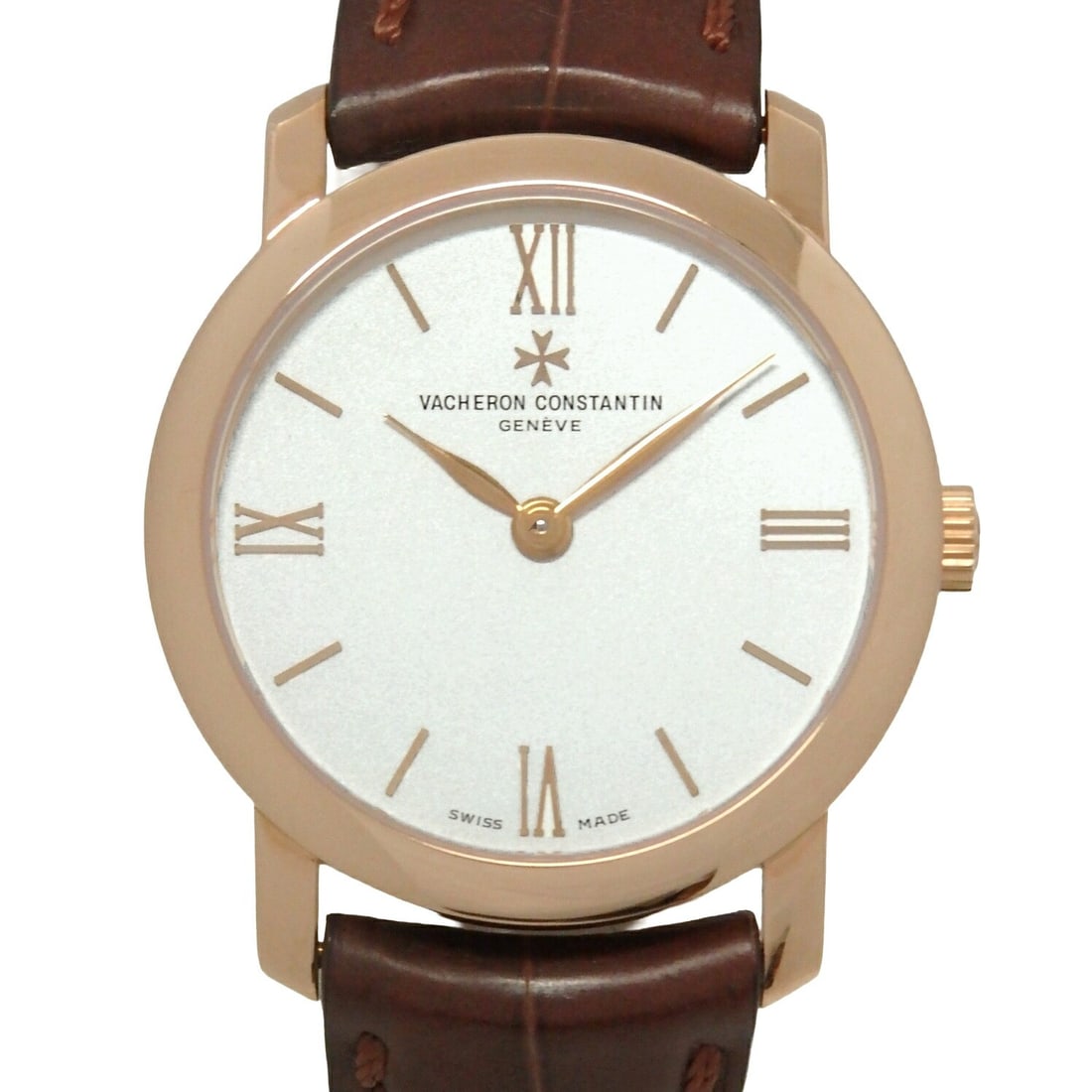 Vacheron Constantin Patrimony K18RG Ladies Wristwatch 25162 000R (1 of 6)