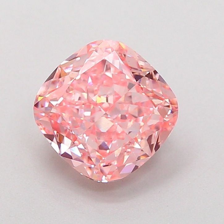 Loose Diamond - CUSHION MODIFIED 2.32ct Fancy Vivid Pink VVS2: Loose Diamond - CUSHION MODIFIED 2.32ct Fancy Vivid Pink VVS2 Source: This is a real non-mined Diamond that has been grown in a lab Shape: CUSHION MODIFIED Carats: 2.32 Color: Fancy Vivid Pink Certifi