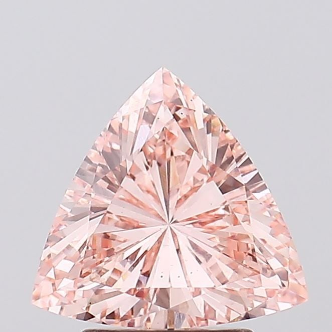 Loose Diamond - TRIANGULAR 2.0ct Fancy Intense Pink VS1: Loose Diamond - TRIANGULAR 2.0ct Fancy Intense Pink VS1 Source: This is a real non-mined Diamond that has been grown in a lab Shape: TRIANGULAR Carats: 2.0 Color: Fancy Intense Pink Certification: IGI