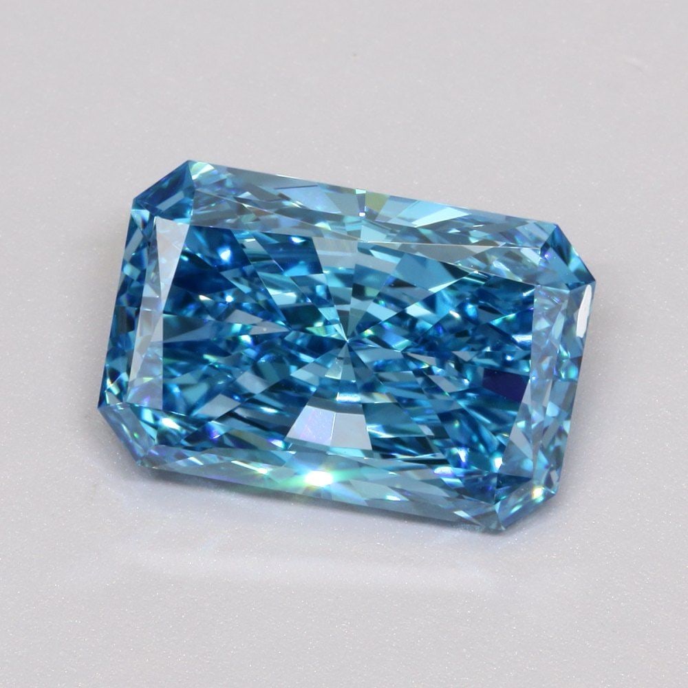 Loose Diamond - RADIANT 5.01ct Fancy Vivid Blue VVS2 (1 of 1)