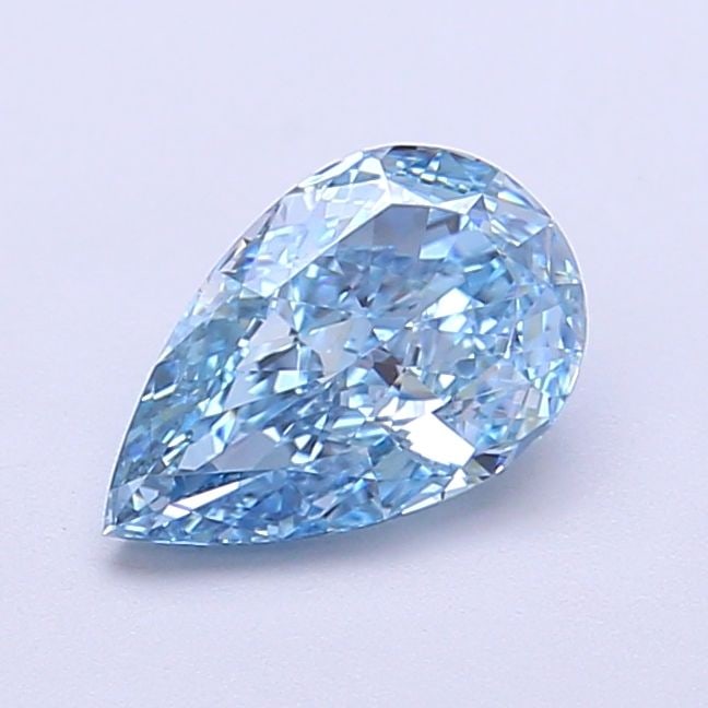 Loose Diamond - PEAR 1.02ct Fancy Vivid Blue VVS2: Loose Diamond - PEAR 1.02ct Fancy Vivid Blue VVS2 Source: This is a real non-mined Diamond that has been grown in a lab Shape: PEAR Carats: 1.02 Color: Fancy Vivid Blue Certification: IGI Video: