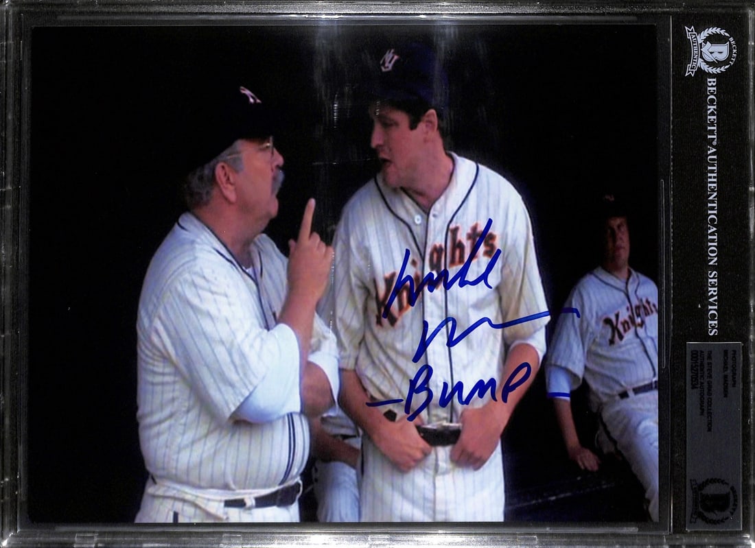 Beckett Slabbed 8x10 Michael Madsen Signed The Natural Photo (1 of 1)