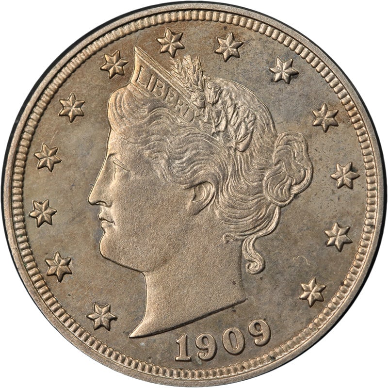 1909 Proof Liberty V Nickel Uncertified Strong Strike (1 of 2)