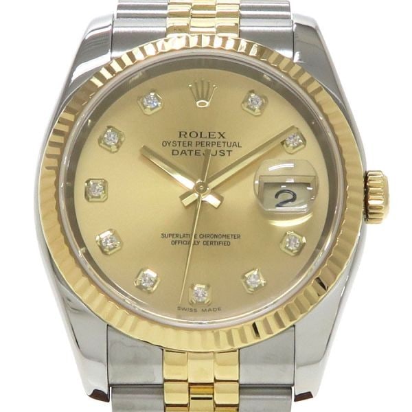 Rolex Datejust 116233G 36mm Automatic Wristwatch (1 of 8)