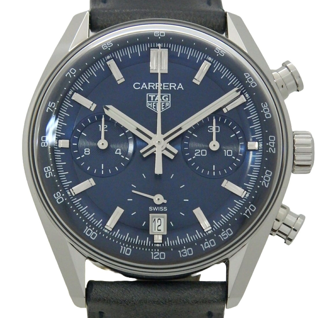 TAG Heuer Carrera TH20-00 Men's Chronograph Wristwatch CBS2212.FC6535: TAG Heuer Carrera TH20-00 Men's Chronograph Wristwatch CBS2212.FC6535 This TAG Heuer Carrera Caliber TH20-00 Chronograph wristwatch is designed for men and crafted in Switzerland. It is a pre-owned ti