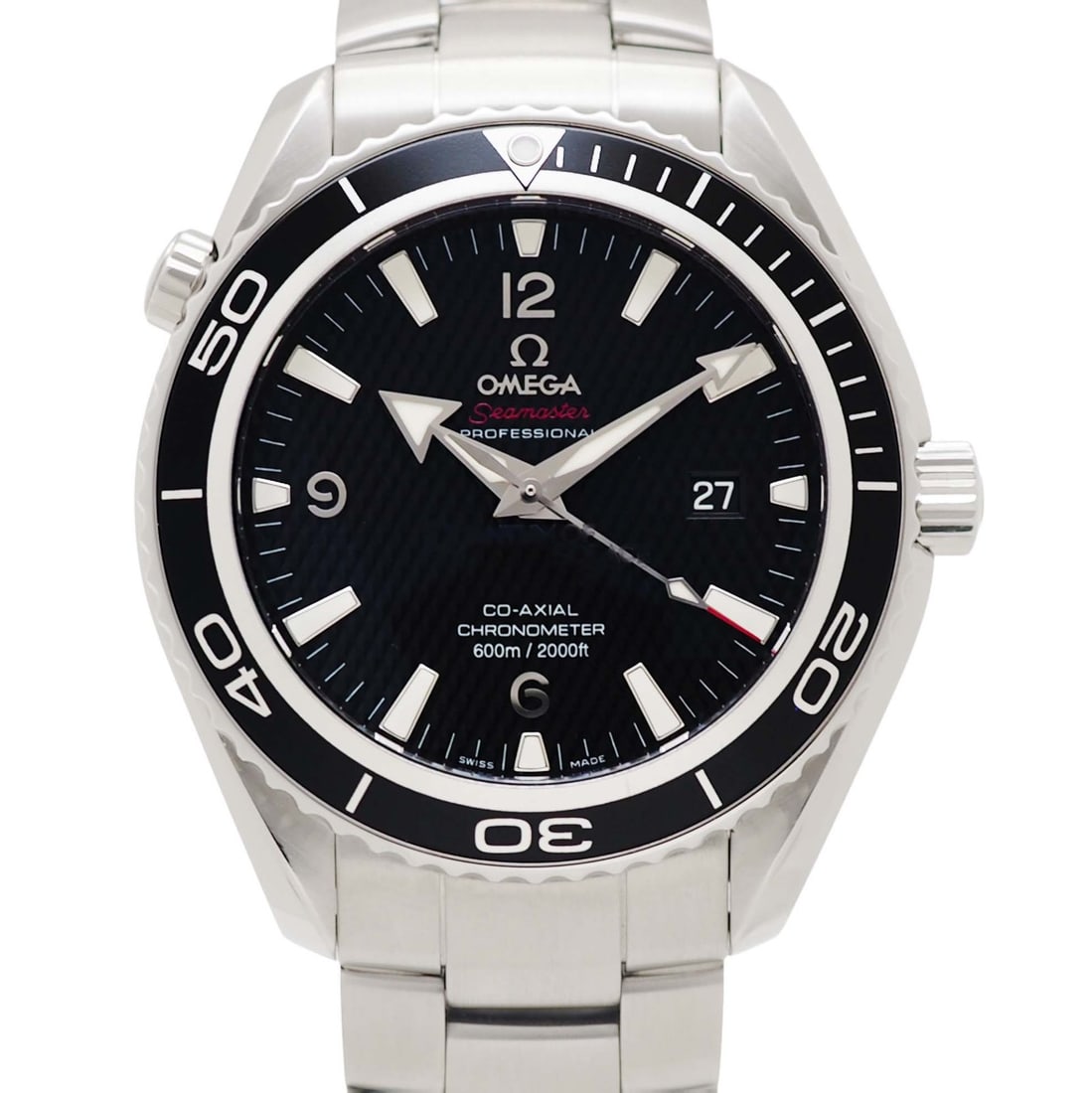 OMEGA Seamaster Planet Ocean 007 45.5mm Limited Edition Wristwatch: OMEGA Seamaster Planet Ocean 007 45.5mm Limited Edition Wristwatch This OMEGA Seamaster Planet Ocean 007 Limited Edition wristwatch features a 45.5mm case. Designed for men, this pre-owned Swiss timep