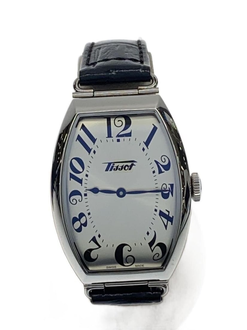 Tissot Heritage Porto Quartz White Leather Men's Wristwatch (1 of 7)
