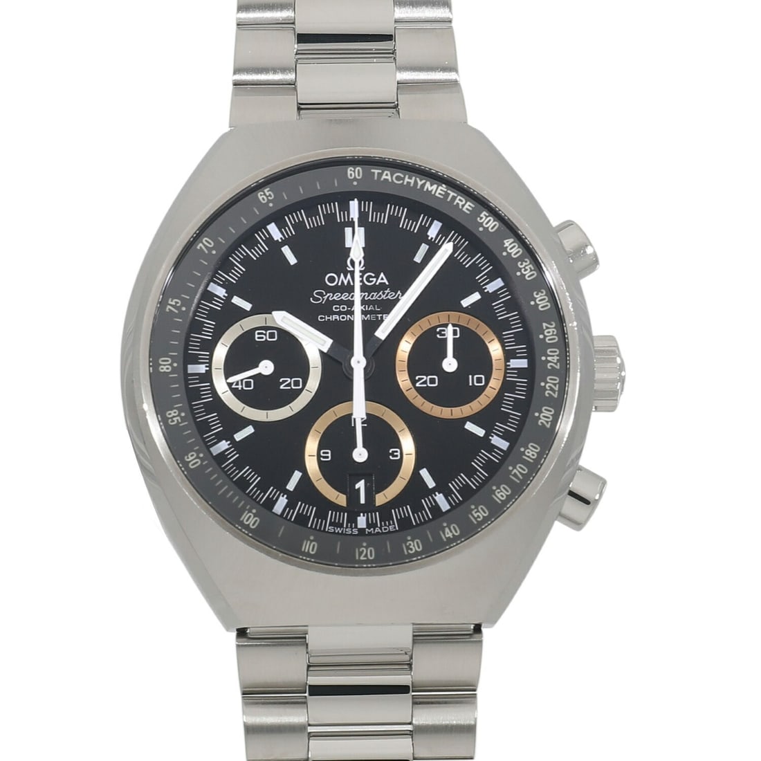 OMEGA Speedmaster Mark II Rio 2016 limited edition wristwatch: OMEGA Speedmaster Mark II Rio 2016 limited edition wristwatch This OMEGA Speedmaster Mark II Rio 2016 is a limited edition men's wristwatch featuring a stainless steel case and bracelet. The watch is 