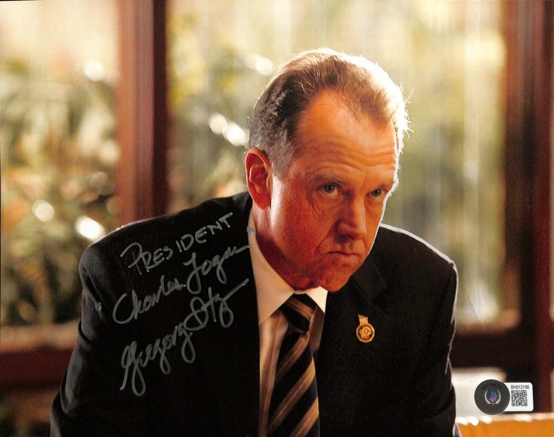 8x10 Photo Autographed by Gregory Itzin as President Logan Beckett Authenticated (1 of 1)