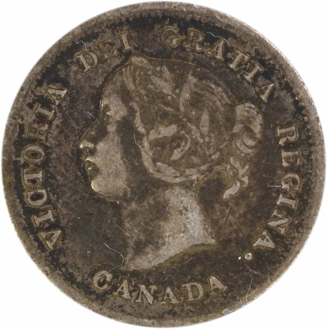 Canada 1871 Copper 5 Cents EF Uncertified Coin: Canada 1871 Copper 5 Cents EF Uncertified Coin This 1871 Canada 5 Cents coin is composed of copper and has been graded as EF (Extremely Fine). The coin is circulated and remains uncertified. It is a p