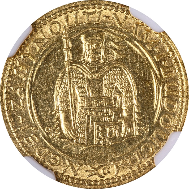 1926 Czechia Gold Ducat NGC MS61: 1926 Czechia Gold Ducat NGC MS61 This original 1926 Czechoslovakia Gold Ducat is graded MS61 by NGC and features attractive luster, a sharp strike, and appealing color and surfaces. Composed of gold w