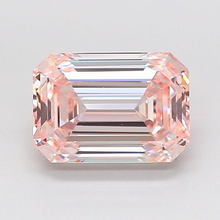 Loose Diamond - EMERALD 2.0ct Fancy Intense Pink VS1: Loose Diamond - EMERALD 2.0ct Fancy Intense Pink VS1 Source: This is a real non-mined Diamond that has been grown in a lab Shape: EMERALD Carats: 2.0 Color: Fancy Intense Pink Certification: NONE Vide