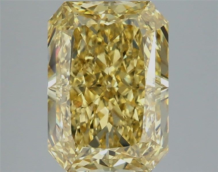 Loose Diamond - RADIANT 5.07ct Fancy Vivid Yellow VS2: Loose Diamond - RADIANT 5.07ct Fancy Vivid Yellow VS2 Source: This is a real non-mined Diamond that has been grown in a lab Shape: RADIANT Carats: 5.07 Color: Fancy Vivid Yellow Certification: IGI