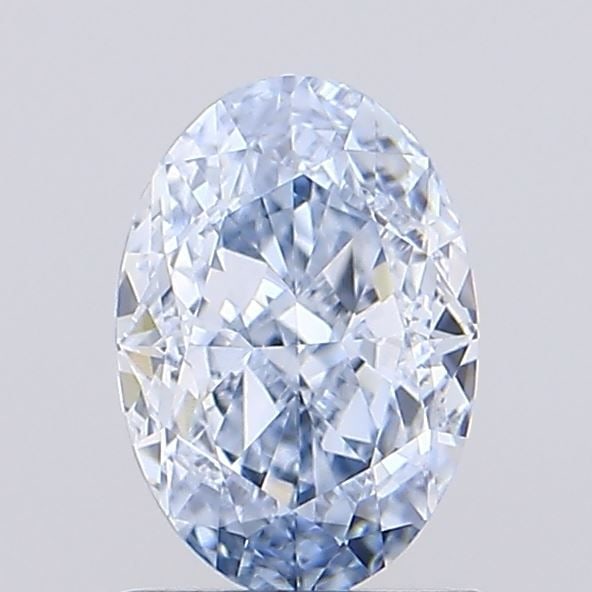 Loose Diamond - OVAL 1.3ct Fancy Blue VS2: Loose Diamond - OVAL 1.3ct Fancy Blue VS2 Source: This is a real non-mined Diamond that has been grown in a lab Shape: OVAL Carats: 1.3 Color: Fancy Blue Certification: IGI Video: