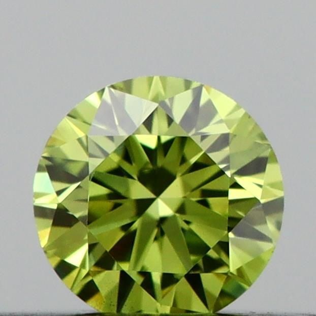 Loose Diamond - ROUND 0.2ct Fancy Vivid Green VS1: Loose Diamond - ROUND 0.2ct Fancy Vivid Green VS1 Source: This is a real non-mined Diamond that has been grown in a lab Shape: ROUND Carats: 0.2 Color: Fancy Vivid Green Certification: IGI Video: