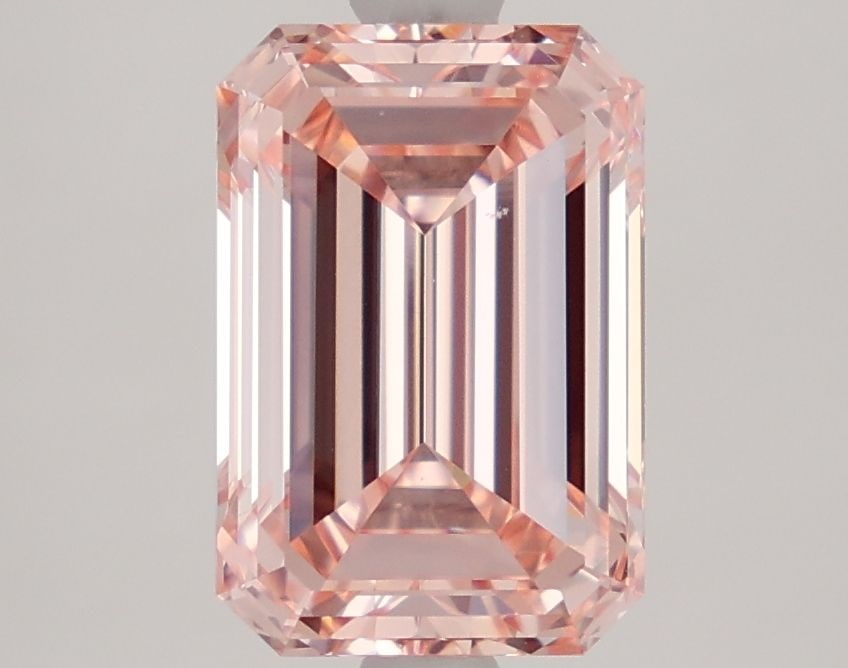 Loose Diamond - EMERALD 3.0ct Fancy Intense Pink VS1: Loose Diamond - EMERALD 3.0ct Fancy Intense Pink VS1 Source: This is a real non-mined Diamond that has been grown in a lab Shape: EMERALD Carats: 3.0 Color: Fancy Intense Pink Certification: IGI