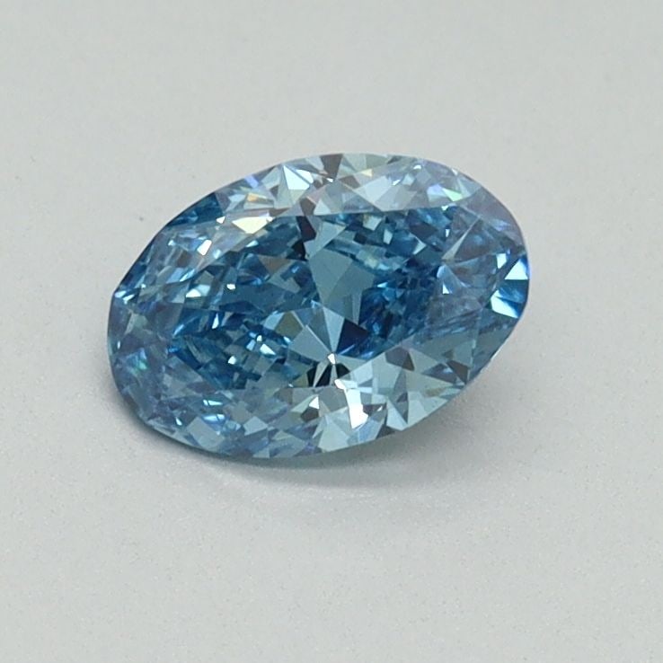 Loose Diamond - OVAL 0.55ct Fancy Vivid Blue VS2: Loose Diamond - OVAL 0.55ct Fancy Vivid Blue VS2 Source: This is a real non-mined Diamond that has been grown in a lab Shape: OVAL Carats: 0.55 Color: Fancy Vivid Blue Certification: IGI Video: