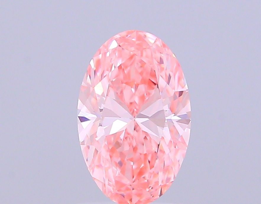Loose Diamond - OVAL 1.51ct Fancy Vivid Pink VS1: Loose Diamond - OVAL 1.51ct Fancy Vivid Pink VS1 Source: This is a real non-mined Diamond that has been grown in a lab Shape: OVAL Carats: 1.51 Color: Fancy Vivid Pink Certification: IGI Video: