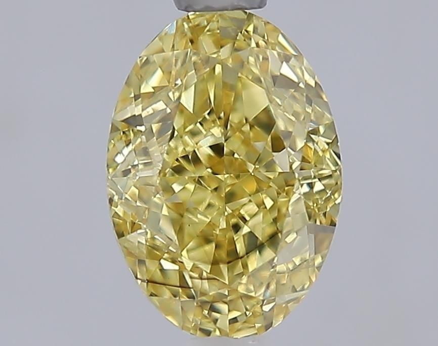 Loose Diamond - OVAL 1.53ct Fancy Intense Yellow SI1: Loose Diamond - OVAL 1.53ct Fancy Intense Yellow SI1 Source: This is a real non-mined Diamond that has been grown in a lab Shape: OVAL Carats: 1.53 Color: Fancy Intense Yellow Certification: IGI Video
