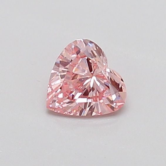 Loose Diamond - HEART 0.3ct Fancy Intense Pink VS1: Loose Diamond - HEART 0.3ct Fancy Intense Pink VS1 Source: This is a real non-mined Diamond that has been grown in a lab Shape: HEART Carats: 0.3 Color: Fancy Intense Pink Certification: IGI Video: