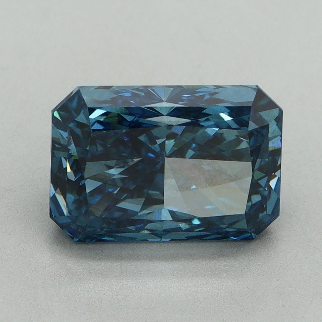 Loose Diamond - RADIANT 3.19ct Fancy Vivid Blue SI1 (1 of 1)