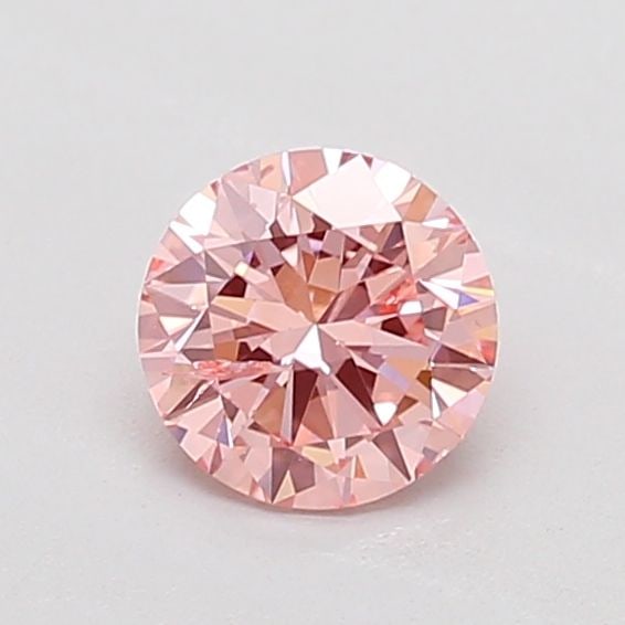 Loose Diamond - ROUND 0.61ct Fancy Vivid Pink I1: Loose Diamond - ROUND 0.61ct Fancy Vivid Pink I1 Source: This is a real non-mined Diamond that has been grown in a lab Shape: ROUND Carats: 0.61 Color: Fancy Vivid Pink Certification: NONE Additional 