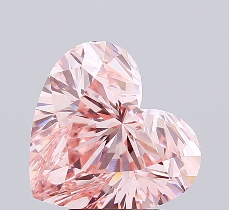 Loose Diamond - HEART 3.31ct Fancy Intense Pink VS2 (1 of 1)