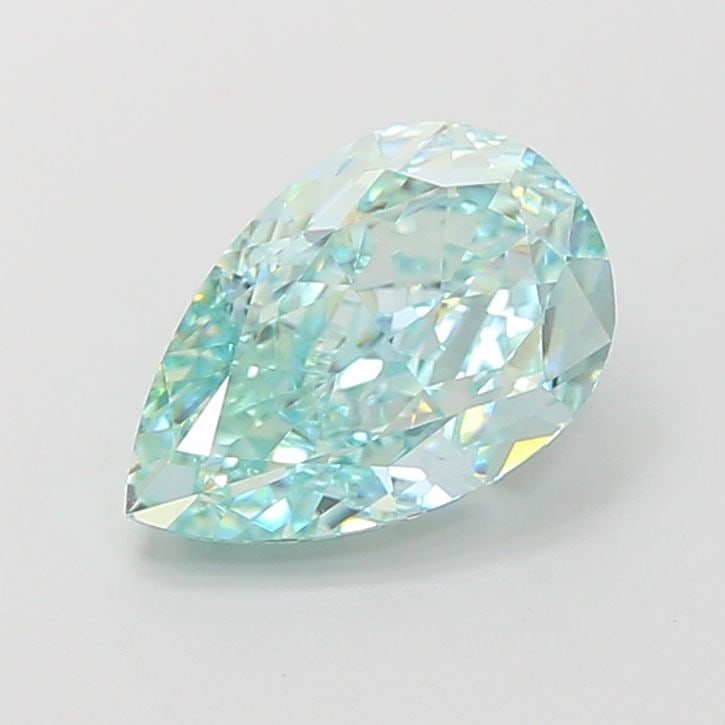 Loose Diamond - PEAR 2.38ct Fancy Vivid Green VVS1: Loose Diamond - PEAR 2.38ct Fancy Vivid Green VVS1 Source: This is a real non-mined Diamond that has been grown in a lab Shape: PEAR Carats: 2.38 Color: Fancy Vivid Green Certification: IGI Video: