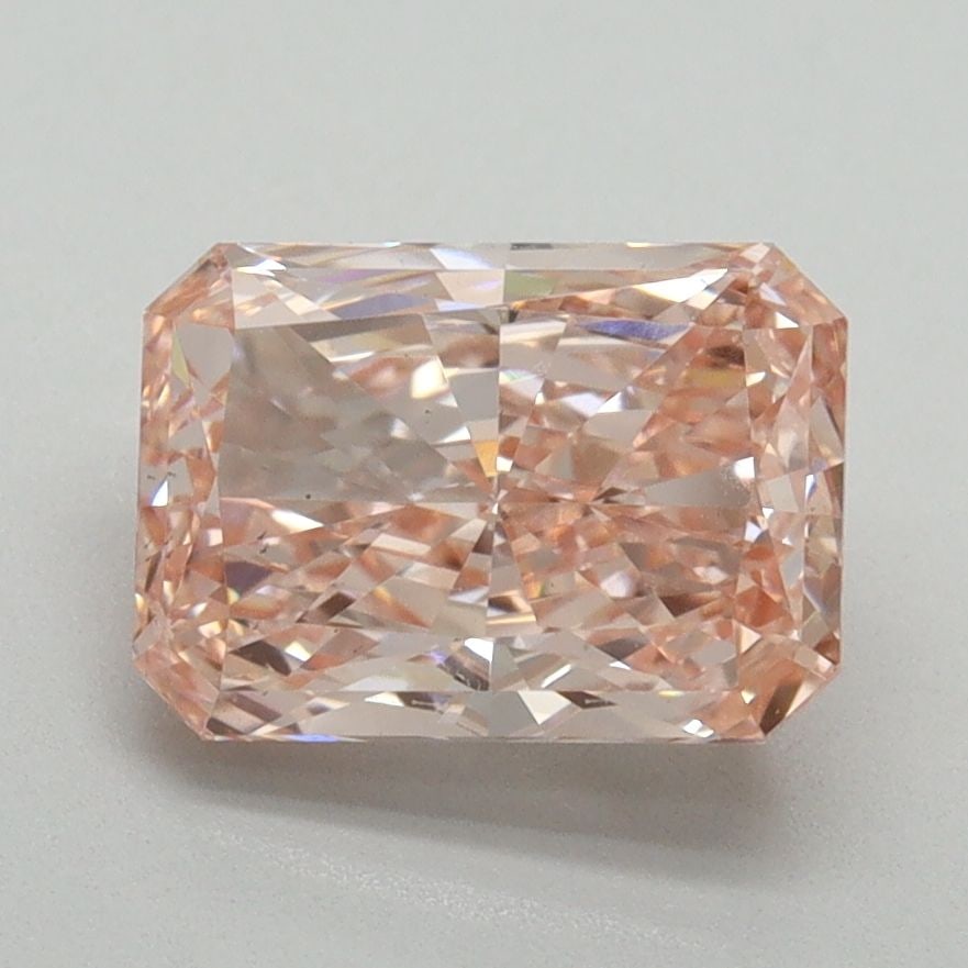 Loose Diamond - RADIANT 1.97ct Fancy Intense Pink VS2: Loose Diamond - RADIANT 1.97ct Fancy Intense Pink VS2 Source: This is a real non-mined Diamond that has been grown in a lab Shape: RADIANT Carats: 1.97 Color: Fancy Intense Pink Certification: IGI Vid