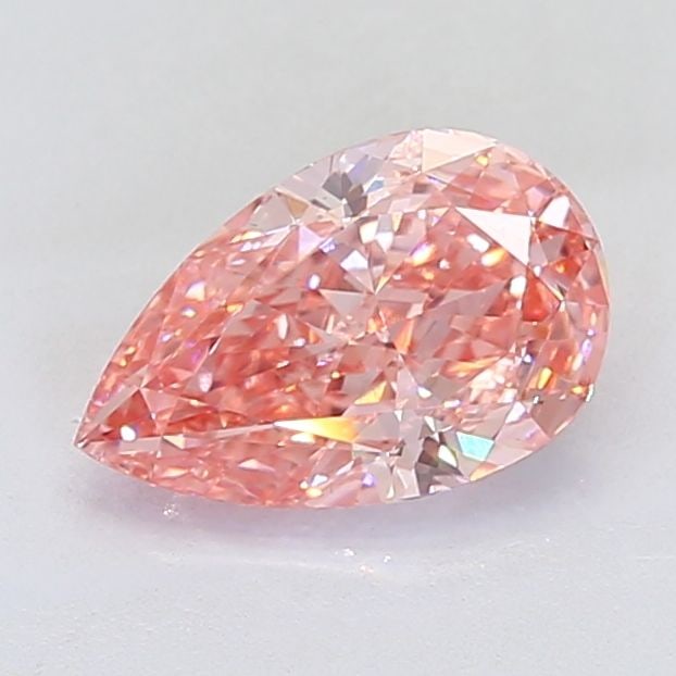 Loose Diamond - PEAR 2.55ct Fancy Vivid Pink VS1: Loose Diamond - PEAR 2.55ct Fancy Vivid Pink VS1 Source: This is a real non-mined Diamond that has been grown in a lab Shape: PEAR Carats: 2.55 Color: Fancy Vivid Pink Certification: IGI Video: