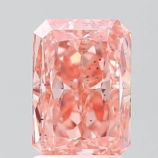 Loose Diamond - RADIANT 2.08ct Fancy Vivid Pink SI1: Loose Diamond - RADIANT 2.08ct Fancy Vivid Pink SI1 Source: This is a real non-mined Diamond that has been grown in a lab Shape: RADIANT Carats: 2.08 Color: Fancy Vivid Pink Certification: IGI Video: