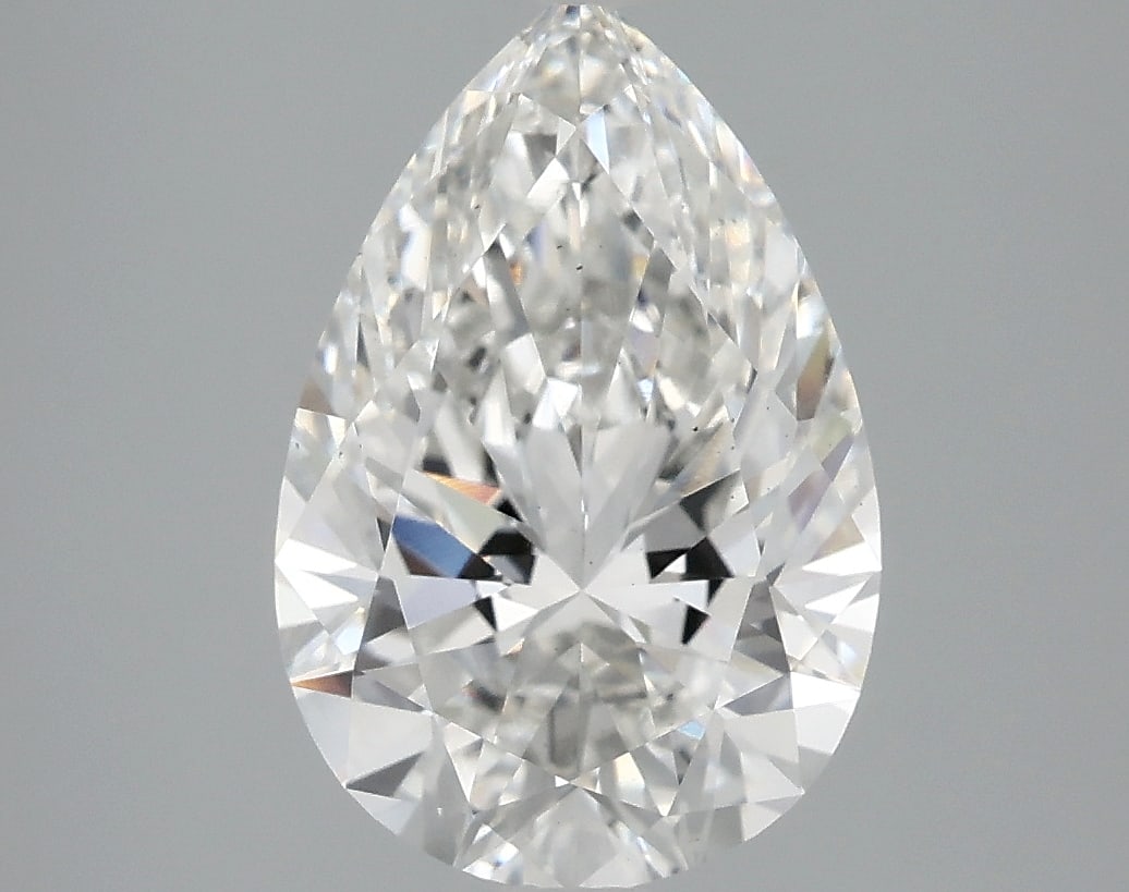 Loose Diamond - PEAR 2.87ct F VS2: Loose Diamond - PEAR 2.87ct F VS2 Source: This is a real non-mined Diamond that has been grown in a lab Shape: PEAR Carats: 2.87 Color: F Clarity: VS2 Certification: IGI Condition: Pre-Owned Additiona
